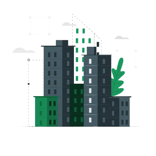 Immeuble d'appartements en copropriété